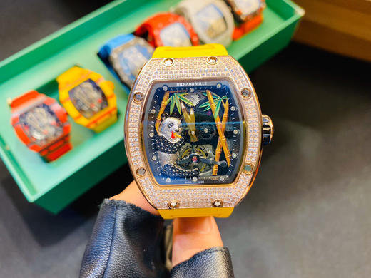 理查德米勒RM26 – 01大熊猫镶嵌全钻陀飞轮复刻手表一比一手表N厂C厂ZF厂VS厂AR厂BBR厂PPF厂AZ厂JF厂MKS厂TW厂EW厂AF厂V6厂OR厂OM厂3K厂XF厂CLEAN厂NOOB厂 商品图2