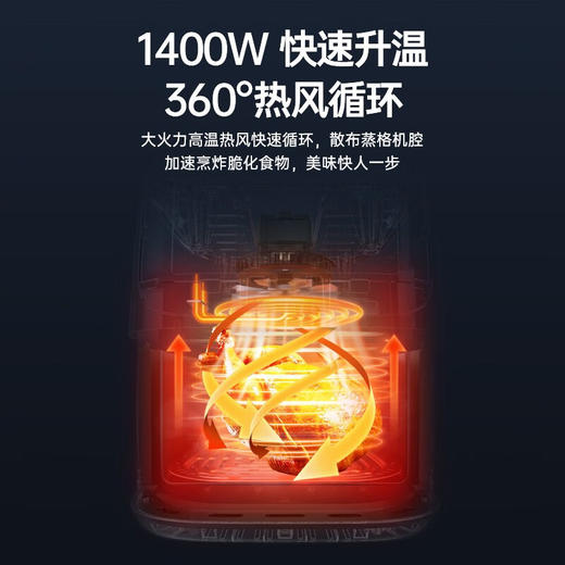【分仓直发包邮】汤姆逊智能可视语音空气炸锅TMX-KZ361 商品图5