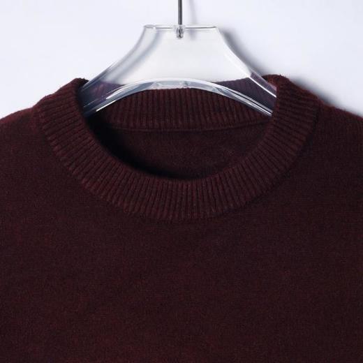 MY191秋冬季新款时尚个性韩版渐变圆领针织毛衣百搭宽松高级百搭上衣 商品图2