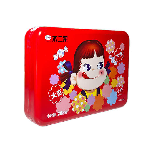 不二家原味牛乳糖288克（约85颗）礼听装 香醇牛奶糖礼物送女友 原味牛乳糖288克礼听（送礼袋） 商品图6