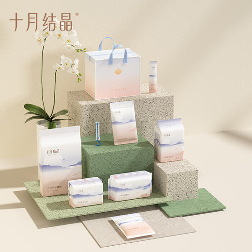 【孕味秒杀专属】【待产护理】-十月结晶待产包入院产包妈妈产妇包卫生巾护理垫等8件套 商品图0