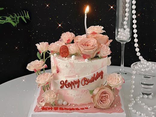 『卡布奇诺』女神鲜花蛋糕 商品图0