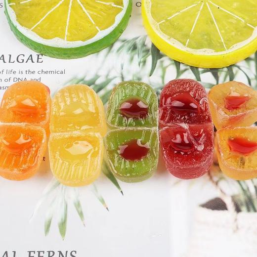 【分仓直发包邮】KDV金蜻蜓果汁夹心软糖500g/袋 商品图5