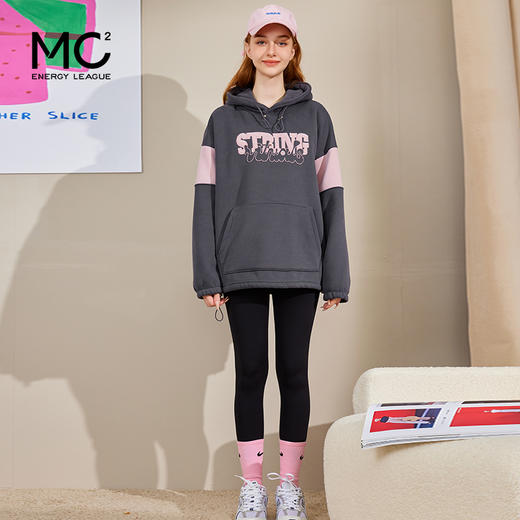 mc2黑色鲨鱼裤女春秋新款瑜伽打底裤舒适弹力提臀芭比裤加绒加厚 商品图1