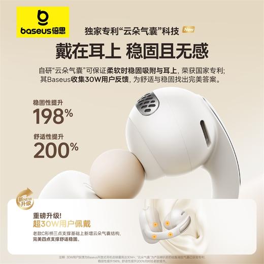 倍思 Bowie系列 MC1 耳夹耳机 开放式真无线蓝牙耳机 蜡笔小新联名版 商品图8