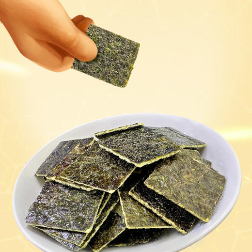 海狸先生海苔夹心脆210g*1箱儿童休闲小零食 商品图5