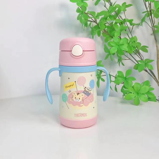2024冬魔膳师x巧虎高真空保温杯吸管杯+把手+萌趣甜甜圈杯套350ml 商品图3