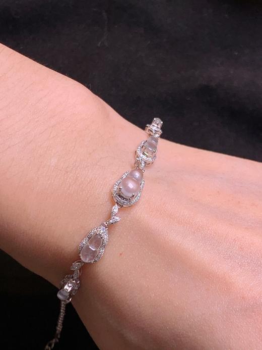 葫芦翡翠手链 商品图2