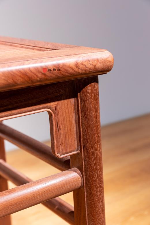 红桥红  家具严选  缅甸花梨（大果紫檀）【51 王款 大方凳】 商品图3