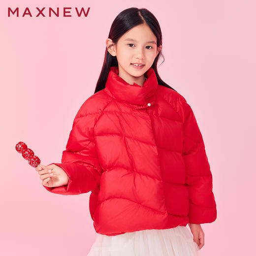 【棉羽】童装国风盘扣羽绒服1N4363706 商品图0
