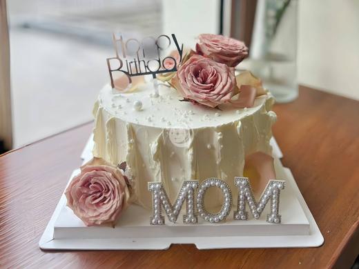 『温柔妈妈』鲜花生日蛋糕 商品图0