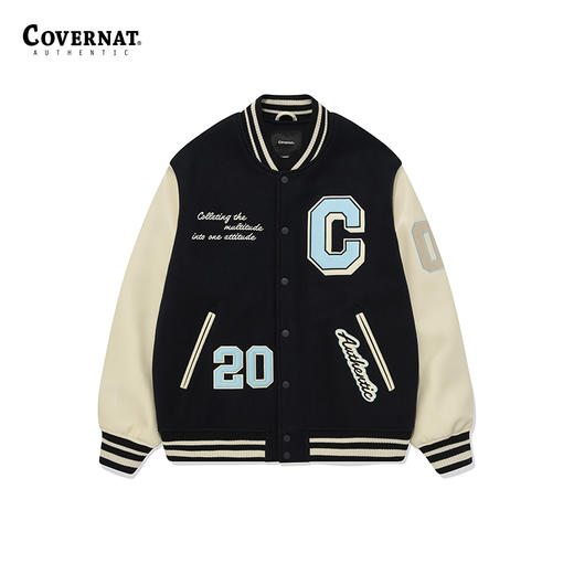 Covernat2023冬季新品男款刺绣夹克棉服外套CO2303JK07 商品图1