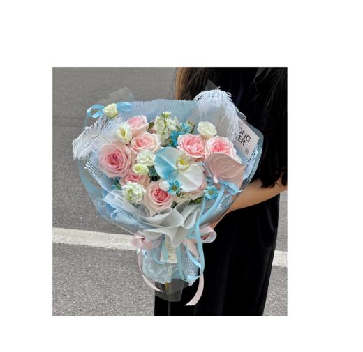 撞色系花束 商品图0