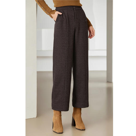 乔万尼直筒裤显瘦高级感休闲裤EM4F675 商品图1