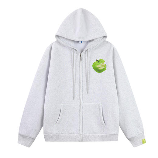 CryingCenter 红苹果青苹果卫衣加绒外套 哭喊中心 商品图7