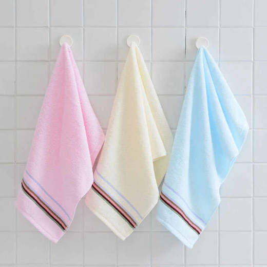 洁丽雅新疆全棉毛巾纯棉吸水洗脸毛巾成人款擦脸宿舍家用柔软毛巾 商品图3