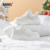 ANNIL/安奈儿女童小白鞋2024冬季新款爆款棉鞋厚底儿童休闲运动鞋HG4404143 商品缩略图2