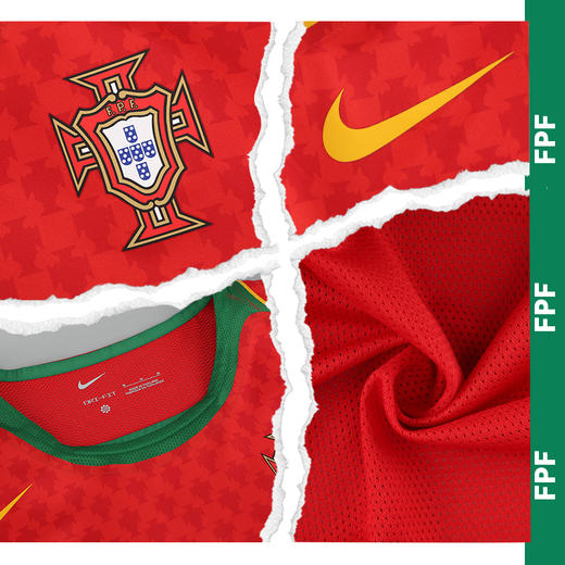 小李子NIKE耐克2004欧洲杯葡萄牙复刻版球衣短袖成人男HF6851-614 商品图2