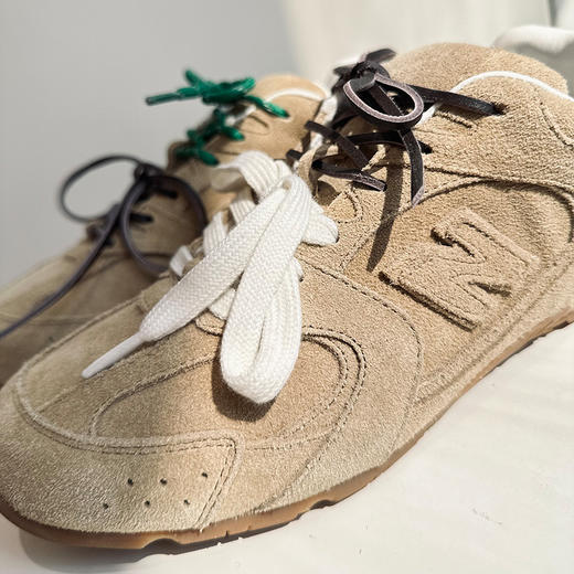 【顺丰包邮】35852 洛诗琳秋冬设计感撞色鞋带休闲德训鞋女524706 商品图3