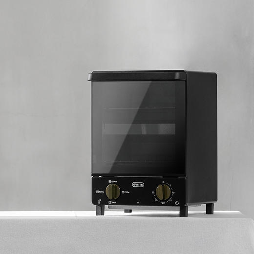 德国ERNTE昂特双层烤箱（黑色版）黑色 商品图1