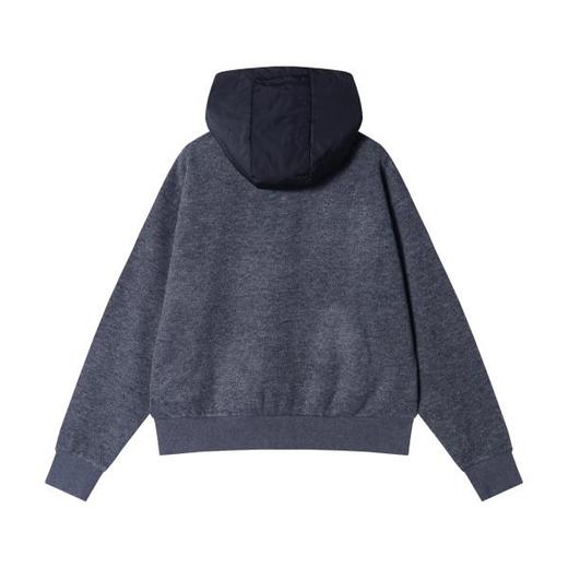 WY841秋冬季新款时尚个性韩版撞色套头连帽卫衣百搭简约宽松上衣 商品图5