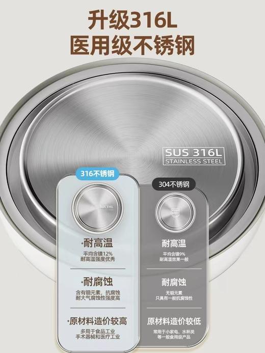 福契智能恒温调奶器热水壶温奶器养生壶1.5L  JCZ 商品图3