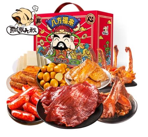 飘零大叔肉脯 称心好意礼盒1042g（独家包销）-FN 商品图0