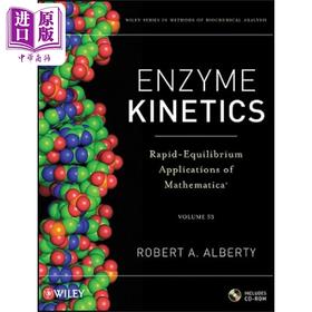 【中商原版】快均衡酶动力学 数学方法应用 卷53 Enzyme Kinetics Rapid Equilibrium Applications 英文原版 Robert Alberty