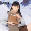 Safiya/索菲娅2024冬季百搭系带保暖外穿羊羔毛加绒棉鞋 SF4411A174 商品缩略图2