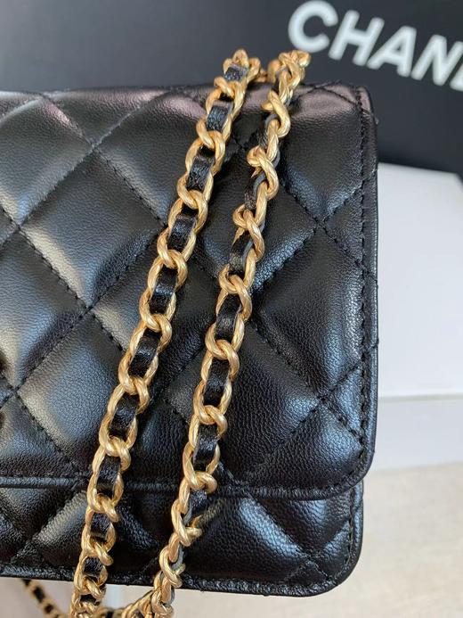 香奶奶 新款羊皮花纹五金手机包（HH） 商品图6