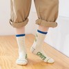 【10双装】深色系ins风男女款潮童运动袜子蓝绿中筒棉柔软舒适 商品缩略图1