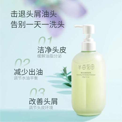 半亩花田  清洁去屑洗发乳400g   BMHT-045 商品图0