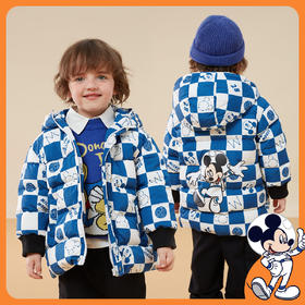 【迪士尼Disneybaby新品羽绒服】冬款时尚保暖羽绒服
