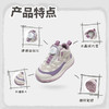 【加绒】ANNIL/安奈儿女童运动鞋2024秋冬季新款旋转纽扣儿童鞋加绒中大童HM4405112 商品缩略图4