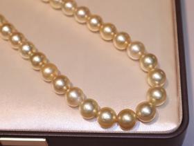 9mm-12mm金珠项链
