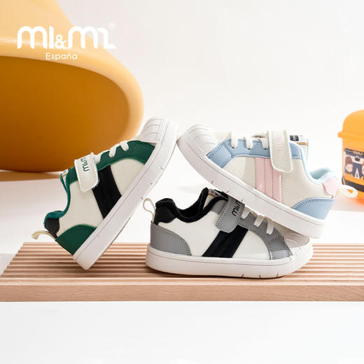 M1&M2儿童童鞋斜纹绒板鞋M91844102 商品图10