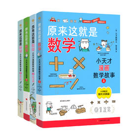 《原来这就是数学：小天才漫画数学故事》（全4册）