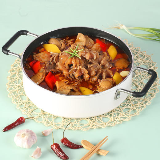 【清真】东南醇公安牛肉火锅罐装珍品礼盒（牛蹄筋+黄金管）950g*2 商品图2