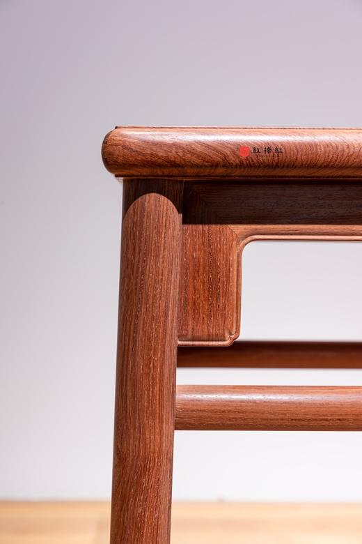 红桥红  家具严选  缅甸花梨（大果紫檀）【51 王款 大方凳】 商品图2