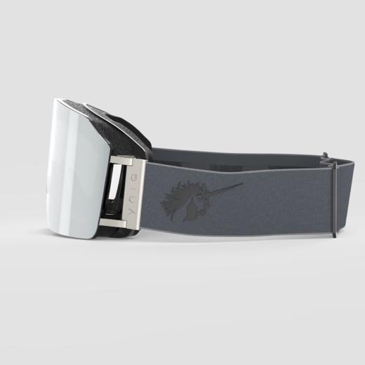 YNIQ - Nine - Grey Ghost - 配件 - 护目镜 - 黑色/银色/灰镜 商品图2