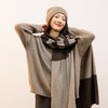 SHOKAY 【云绒】100%牦牛绒拉绒披肩 & 帽子  100%牦牛绒，质地柔软手感细腻 商品缩略图5