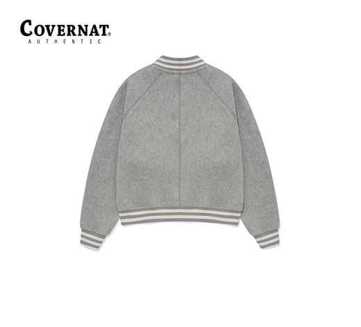 Covernat秋季女士四叶草心形摇粒绒夹克外套CO2303JK70 商品图3