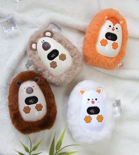 [小滋心选]【活动价￥39.9】世界冠军代言 CCTV7特推品牌【塞尔兰斯 · 动物总动员智能绒毛暖手宝】毛绒触感，真正手心的小太阳！