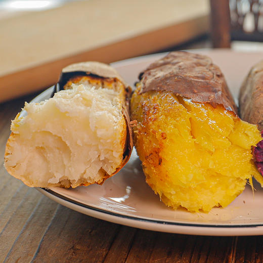 【四拼蜜薯】榴莲蜜薯 紫薯 哈蜜薯 烟薯25号 软糯香甜 4.5斤装 商品图2