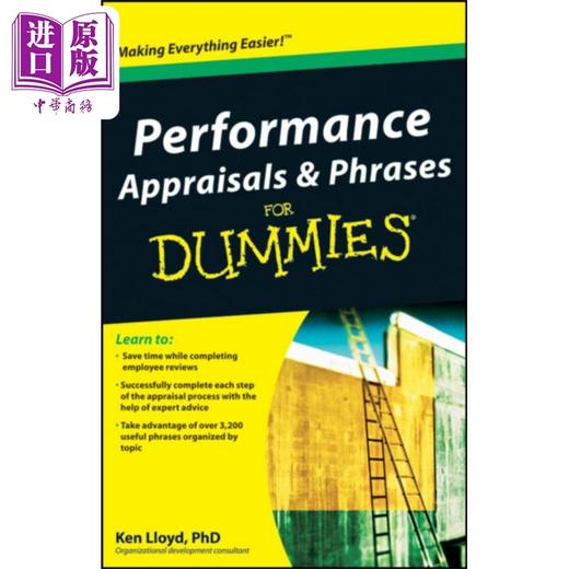 【中商原版】绩效评价与词汇指南 Performance Appraisals & Phrases For Dummies 英文原版 Ken Lloyd 商品图0