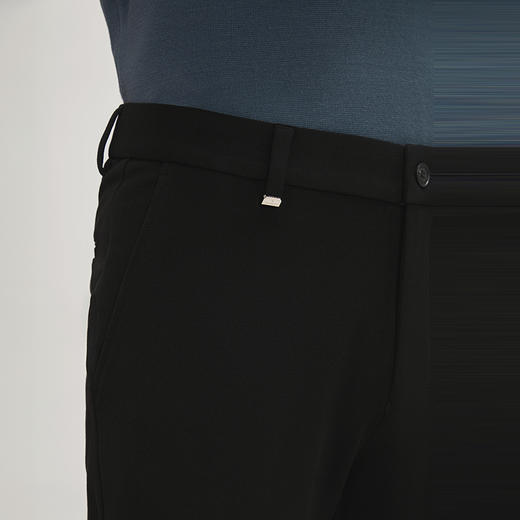 【含羊毛】柒牌男装休闲裤男2024秋冬新品商务通勤上班修身直筒裤127H72140 商品图2