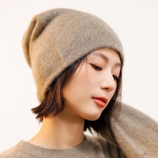 SHOKAY 【云绒】100%牦牛绒拉绒披肩 & 帽子  100%牦牛绒，质地柔软手感细腻 商品图2