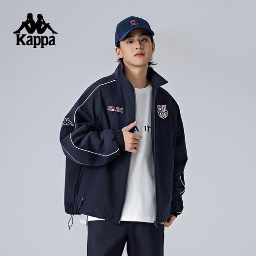Kappa卡帕背靠背运动棉服男2024新款冬棉衣保暖防寒服夹克上衣潮K0F12MM08 商品图0