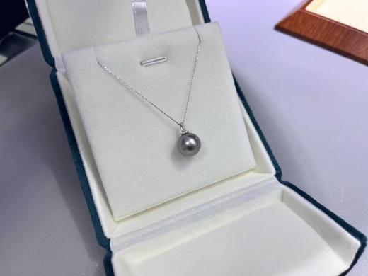 11mm-12mm大溪地铂金灰吊坠 商品图4