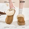 ZHR则则真皮加绒雪地靴女2024冬季新款保暖皮毛一体厚底羊毛棉鞋 商品缩略图6